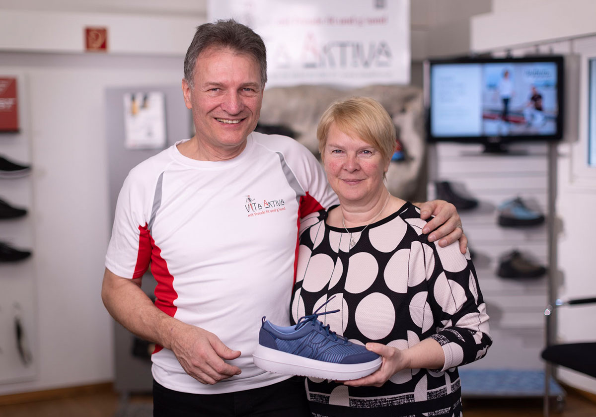 Vita Aktiva - Karlheinz Schneider ist der Experte für Fußgesundheit Vita Aktiva - Karlheinz Schneider ist der Experte für Fußgesundheit